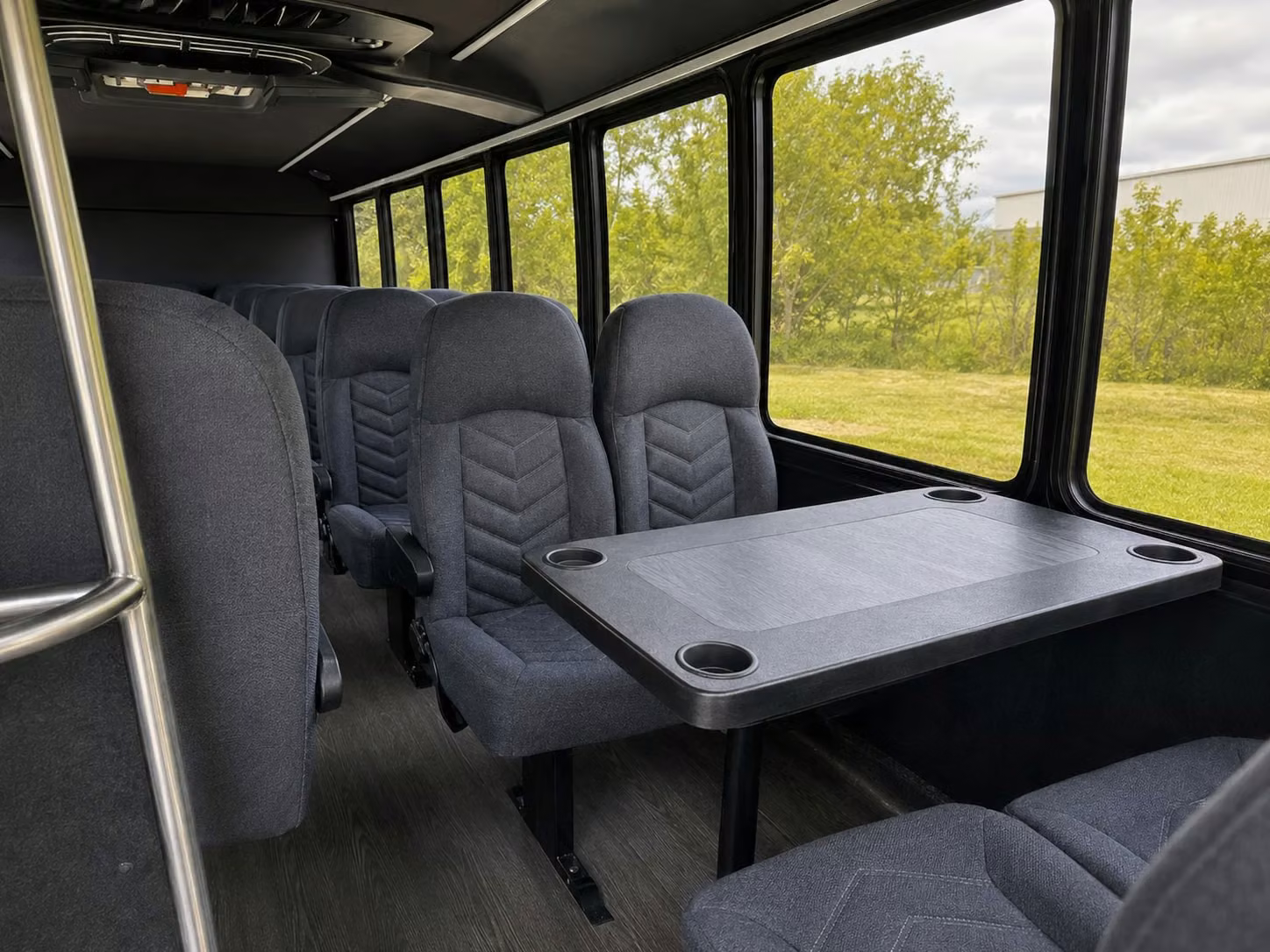 20 passenger minibus inside