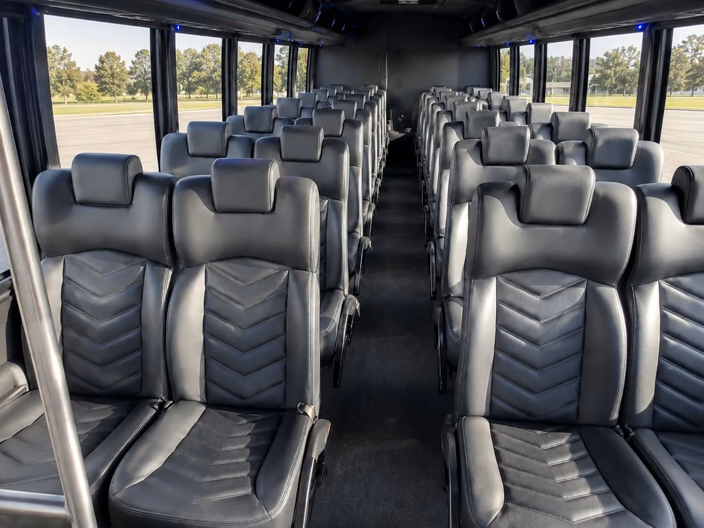20 passenger minibus interior