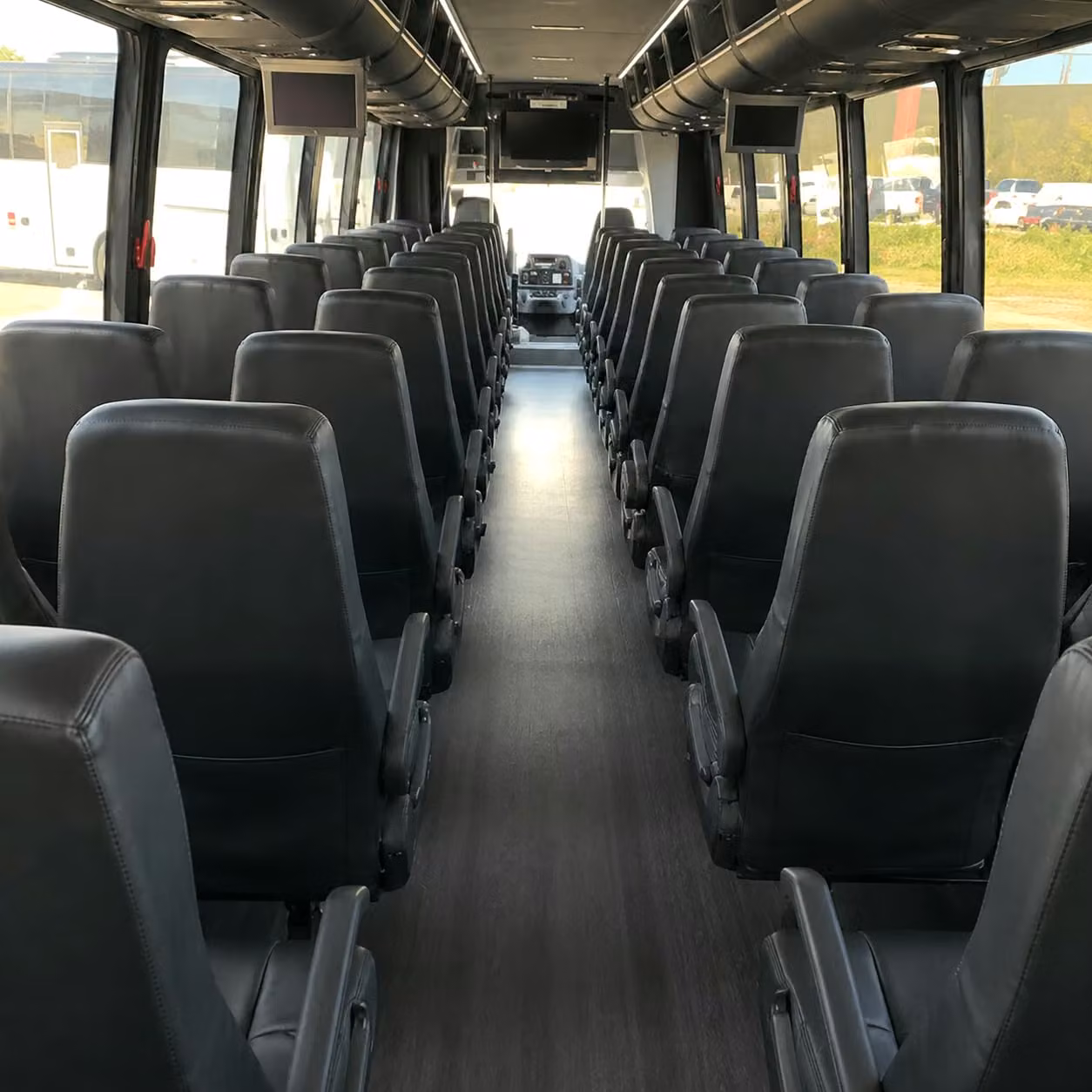 25 passenger minibus interior